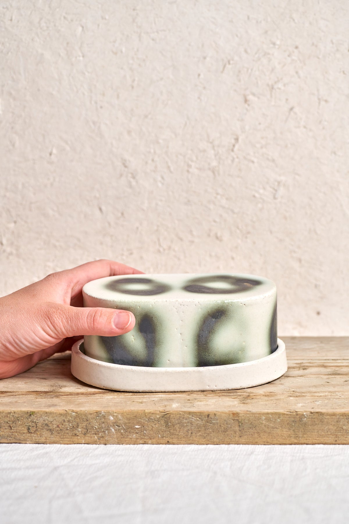Butter dish - Copper Circle #1