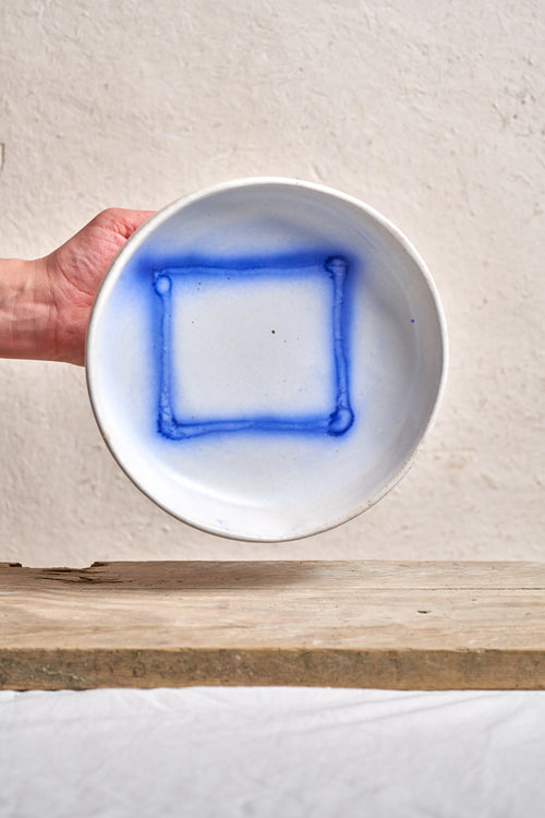 Coupe de Fruits - Carrés, Cobalt