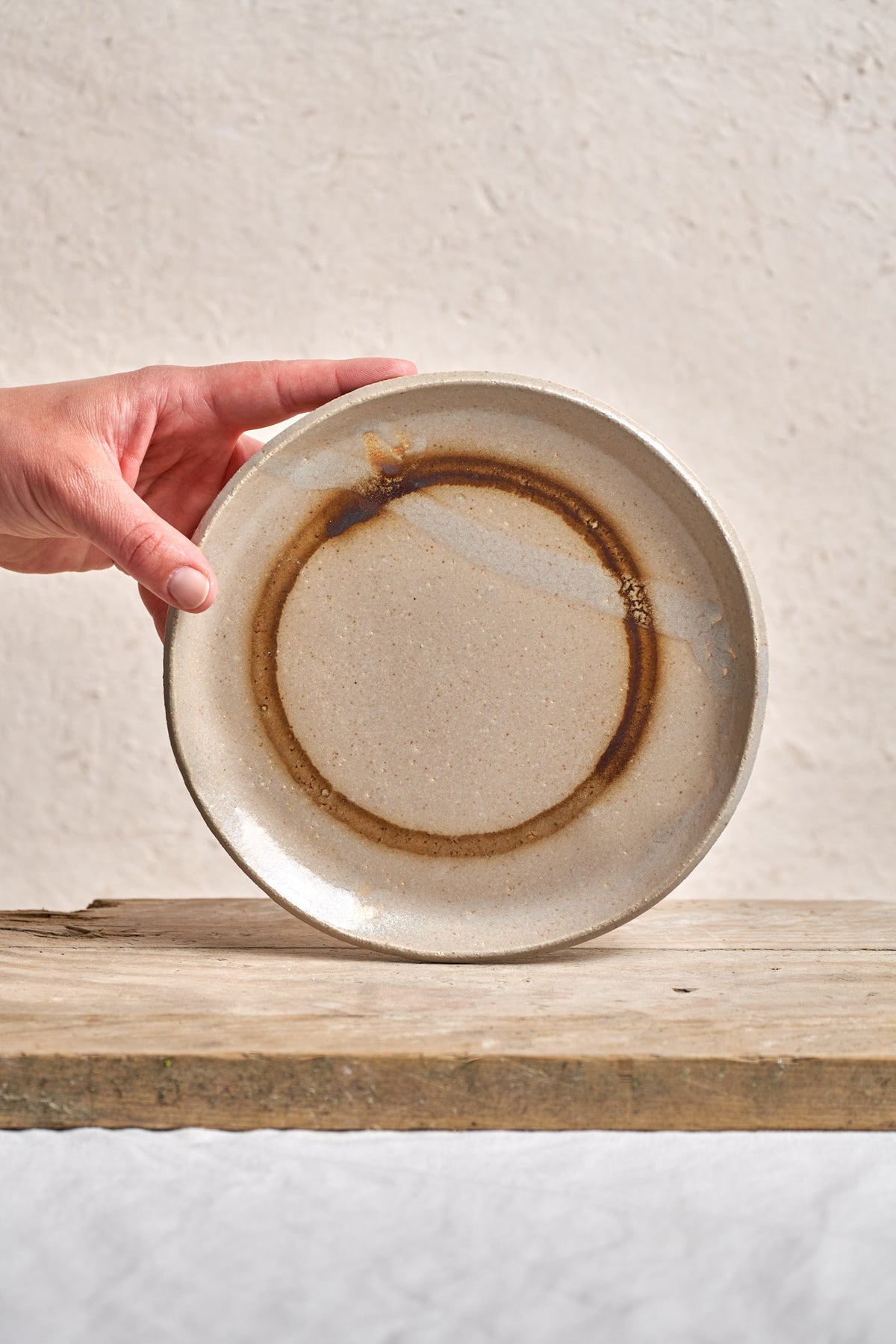 Dessert Plate - Iron Circle #2