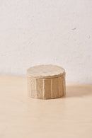 Low Box /  Large vertical carved grooves