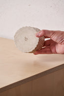 Box /  Narrow diagonal carved grooves
