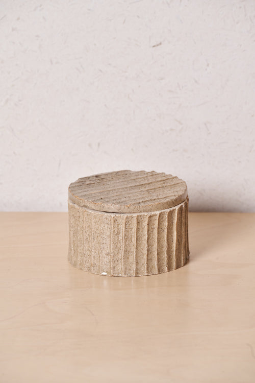 Low Box /  Vertical carved grooves