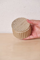 Low Box /  Vertical carved grooves