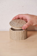 Low Box /  Vertical carved grooves