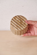 Low Box /  Vertical carved grooves with Iron zash