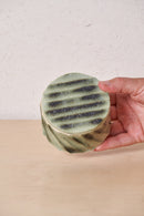 Low Box /  Horizontal carved grooves with copper