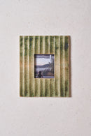 Frame / Straight carved grooves with copper