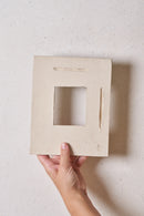 Frame / Straight carved grooves with copper